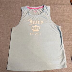Juicy Couture Sport baby blue  Tank Top size medium